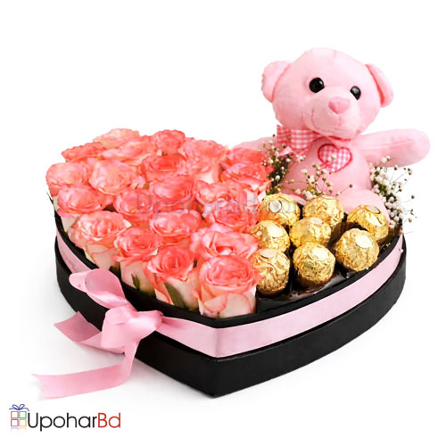 Pink Blossom Surprise Gift Combo